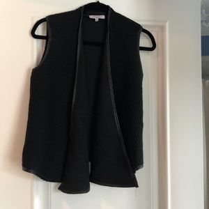 Waverly Grey knit vest xs